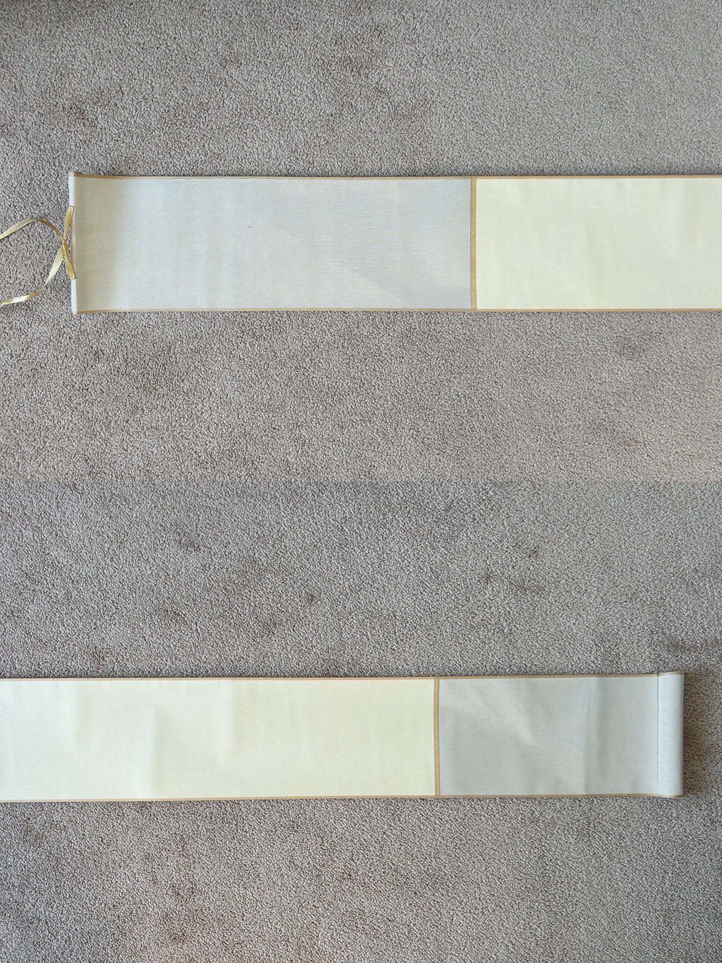 加长版空白宣纸卷轴 extended blank rice paper scroll